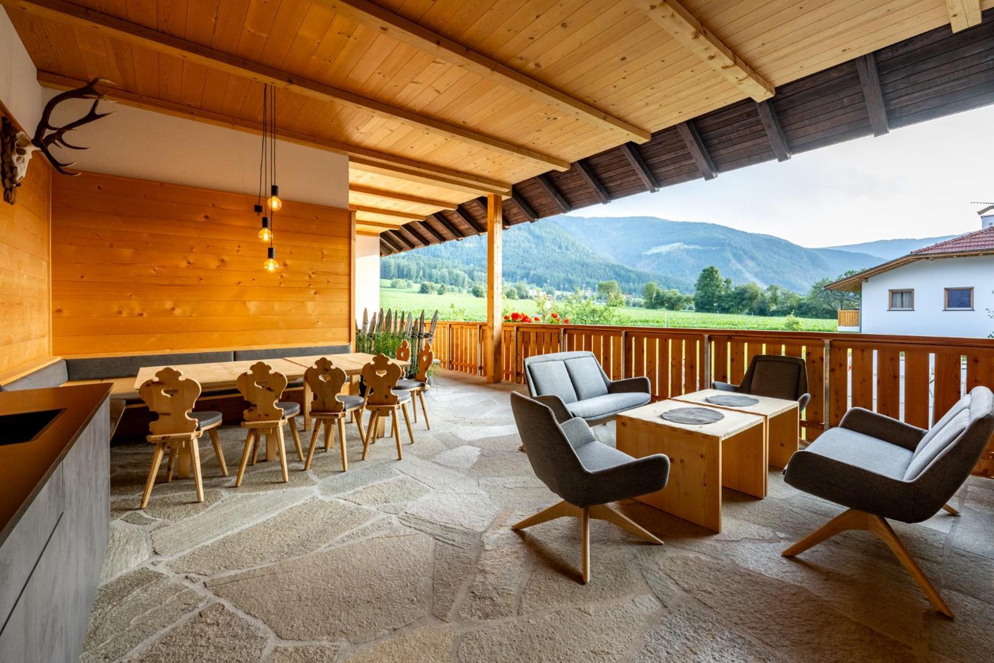 Ferienwohnung Mair am Bach Bruneck Exterior foto